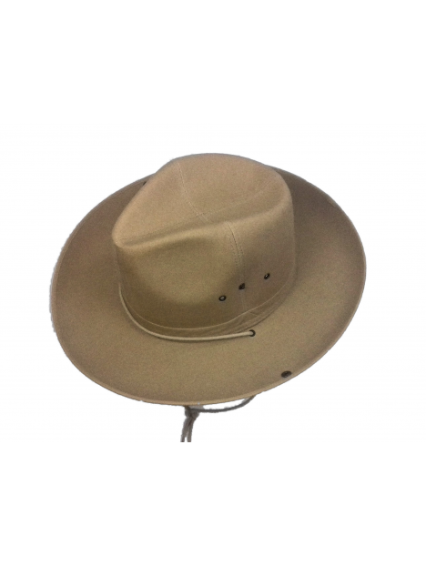 Chapeaux Toile Pampa Beige-Foncé