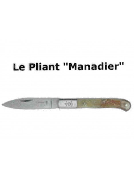 Couteau-Le Pliant"Mnadier"N+ 10 corne