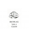 Bague Croix de Camargue Argent.B8/590 AG